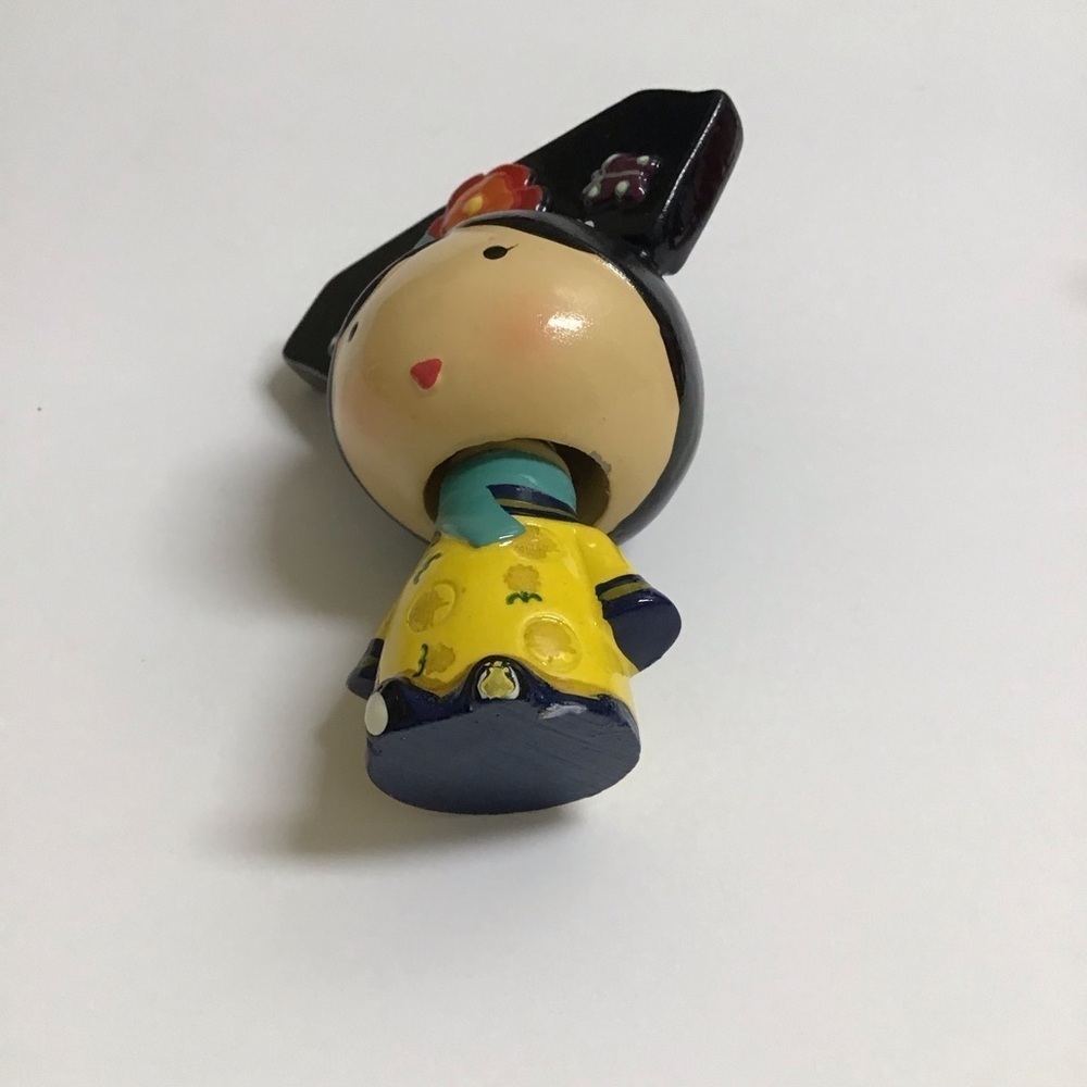 Bobble Head Dolls SET OF 3 Beijing China Palace Museum Gifts Souvenir Resin - Picture 10 of 10